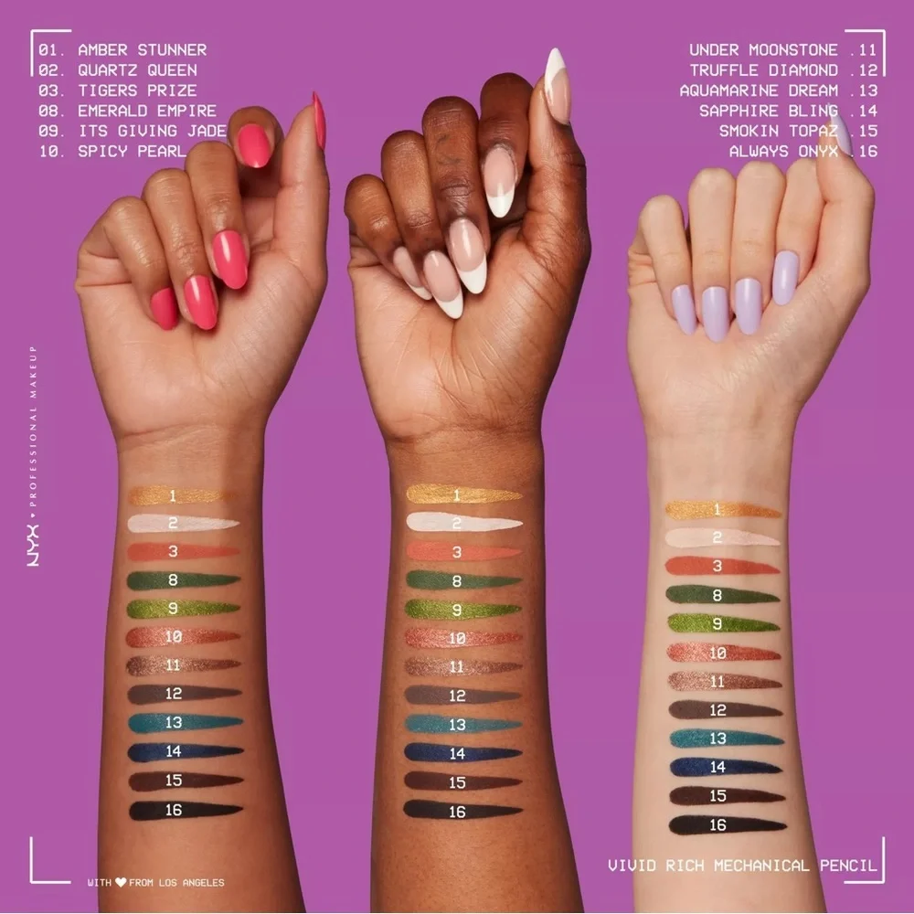 NYX VIVID RICH ONYX
